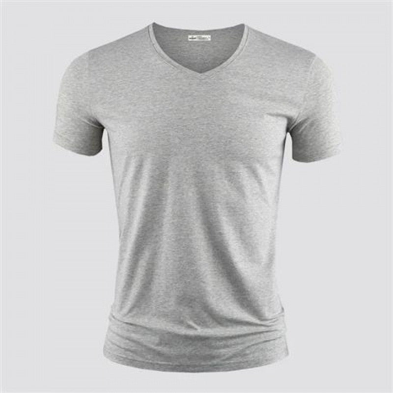 Mens T Shirt - V Collar