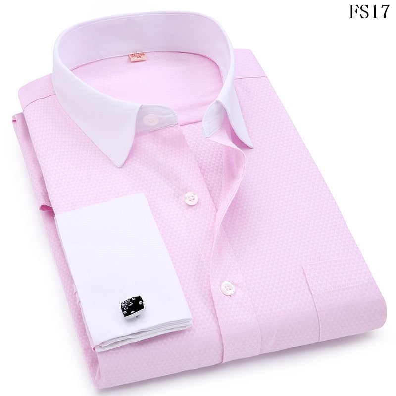 Men's French Cufflinks Shirts