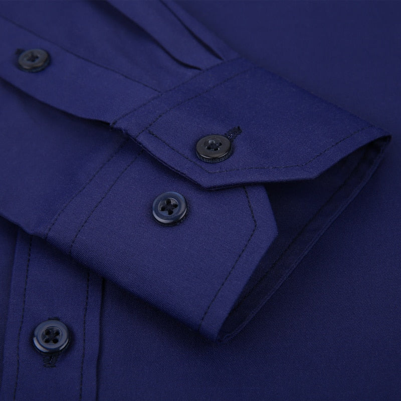 Slim Fit- Business Casual Long Sleeved Shirt