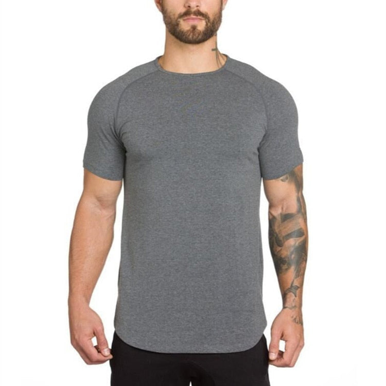 Men's Long T-Shirt- Breathable