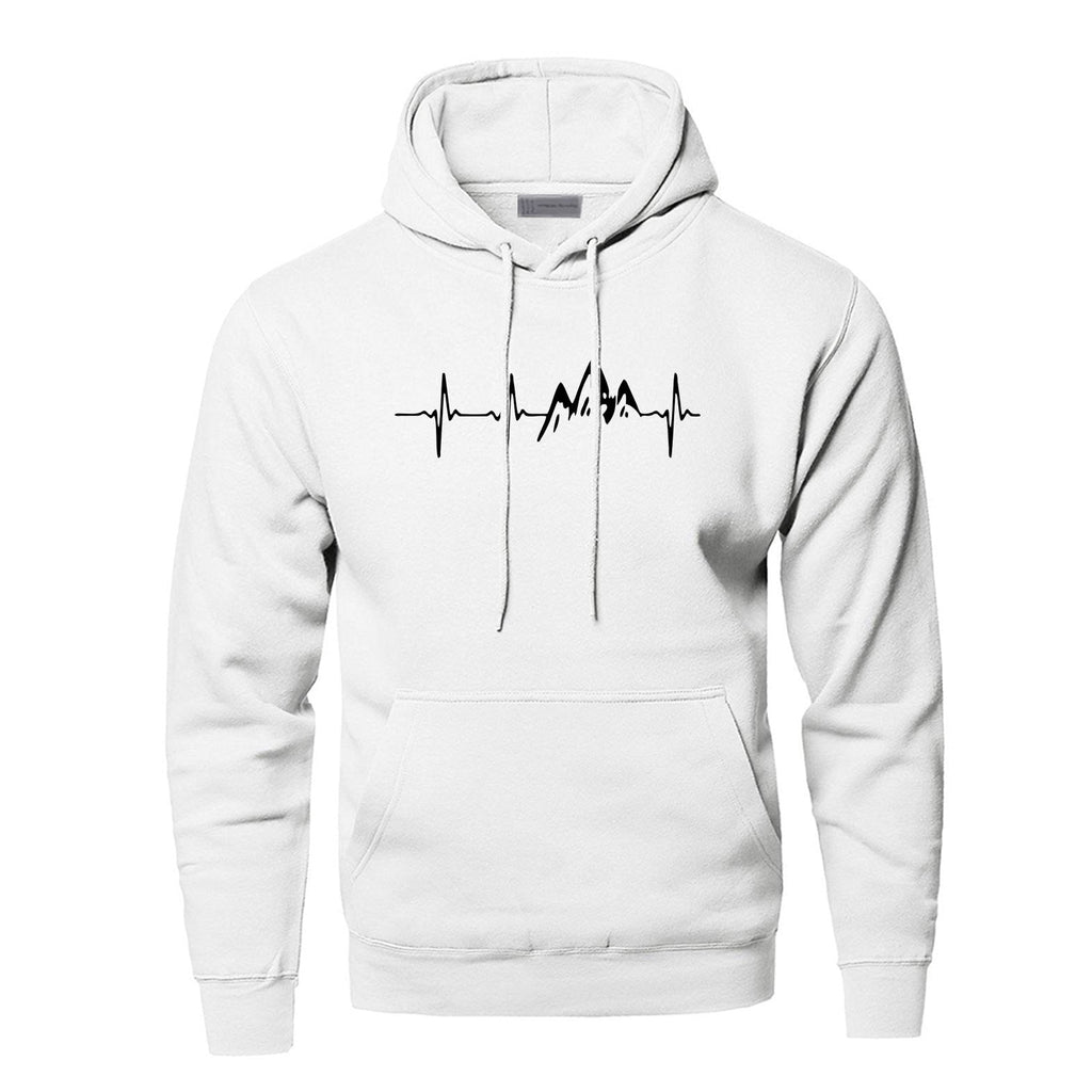 Mountain Heartbeat Hoodies