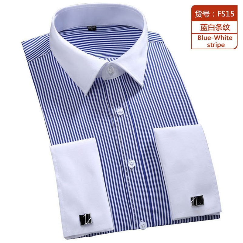 Men's French Cuff Dress Shirt