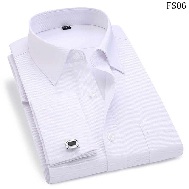 Men's French Cufflinks Shirts