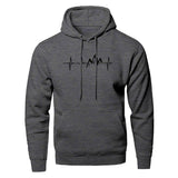 Mountain Heartbeat Hoodies