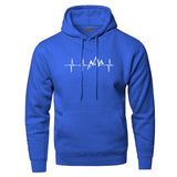 Mountain Heartbeat Hoodies